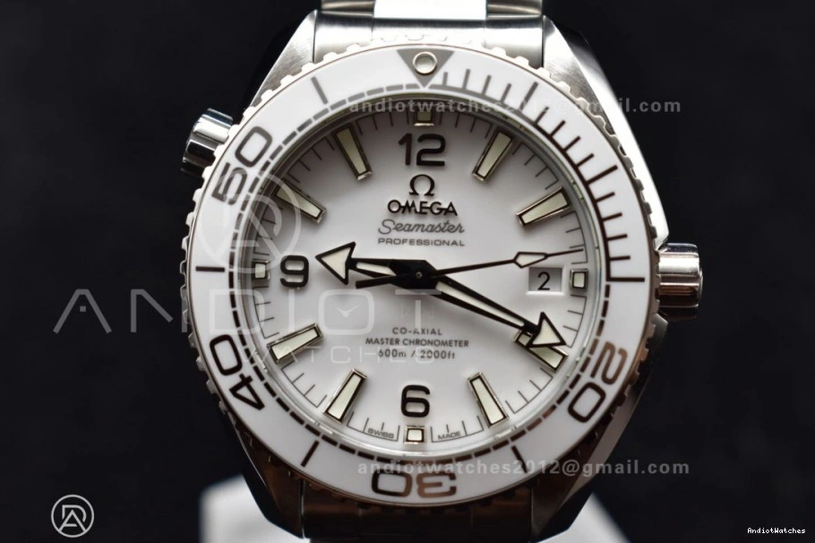 Seamaster Ocean Planet like 1:1 39.5mm Genuine Cozy 600m Made White 486 Factory VS 1120